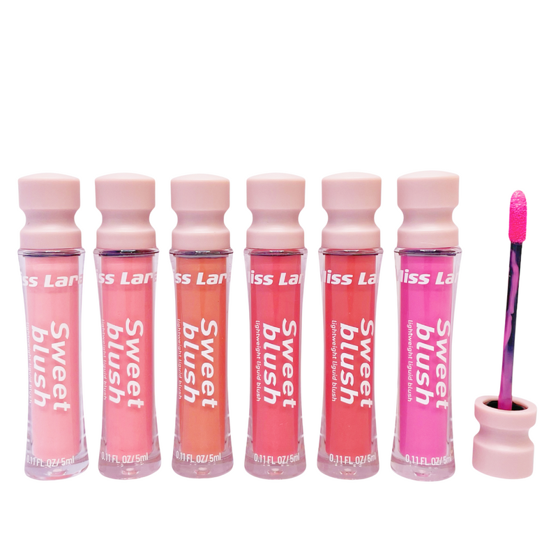 MISS LARA Sweet Blush 2-in-1 Lip Gloss & Liquid Blush for Lips & Cheeks