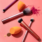 Real Techniques Everyday Essentials Makeup Brush Set & Sponge – 5PC