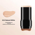 Kaka Show Waterproof Foundation Stick with Built-in Brush | Full Coverage Long-Lasting Cream Foundation Concealer | Korean Makeup | Made in Korea