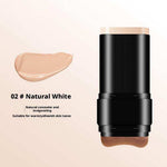 Kaka Show Waterproof Foundation Stick with Built-in Brush | Full Coverage Long-Lasting Cream Foundation Concealer | Korean Makeup | Made in Korea