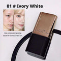 Kaka Show Waterproof Foundation Stick with Built-in Brush | Full Coverage Long Lasting Korean Makeup Foundation & Concealer | Made in Korea