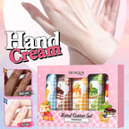 BIOAQUA 5pcs Fruit Cake Hand Cream Set - Moisturizing Gift