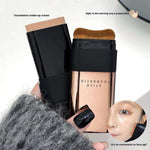 Kaka Show Waterproof Foundation Stick with Built-in Brush | Full Coverage Long Lasting Korean Makeup Foundation & Concealer | Made in Korea