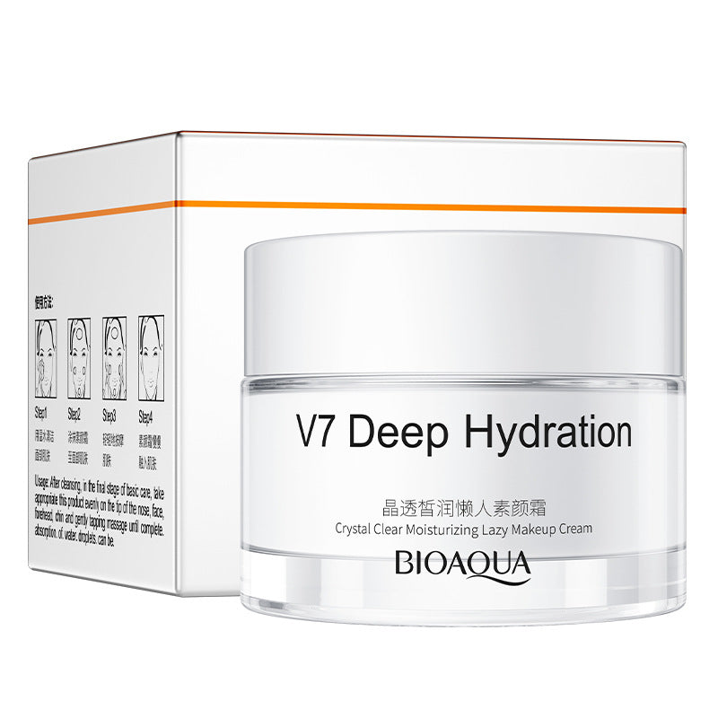 BIOAQUA V7 Deep Hydration Cream 50g | Brightening & Hydrating Face Moisturizer for All Skin Types