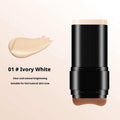 Kaka Show Waterproof Foundation Stick with Built-in Brush | Full Coverage Long-Lasting Cream Foundation Concealer | Korean Makeup | Made in Korea