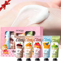 BIOAQUA 5pcs Fruit Cake Hand Cream Set - Moisturizing Gift
