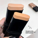 Kaka Show Waterproof Foundation Stick with Built-in Brush | Full Coverage Long-Lasting Cream Foundation Concealer | Korean Makeup | Made in Korea