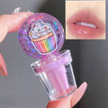 HUDAMOJI Cartoon Fruity Lip Gloss Set for Kids – Cute Moisturizing Balm