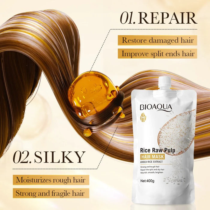 BIOAQUA Rice Hair Mask