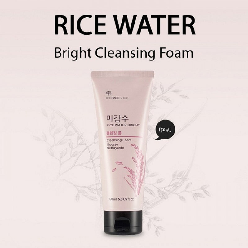 The Face Shop Rice Water Bright Foaming Cleanser 150ml
