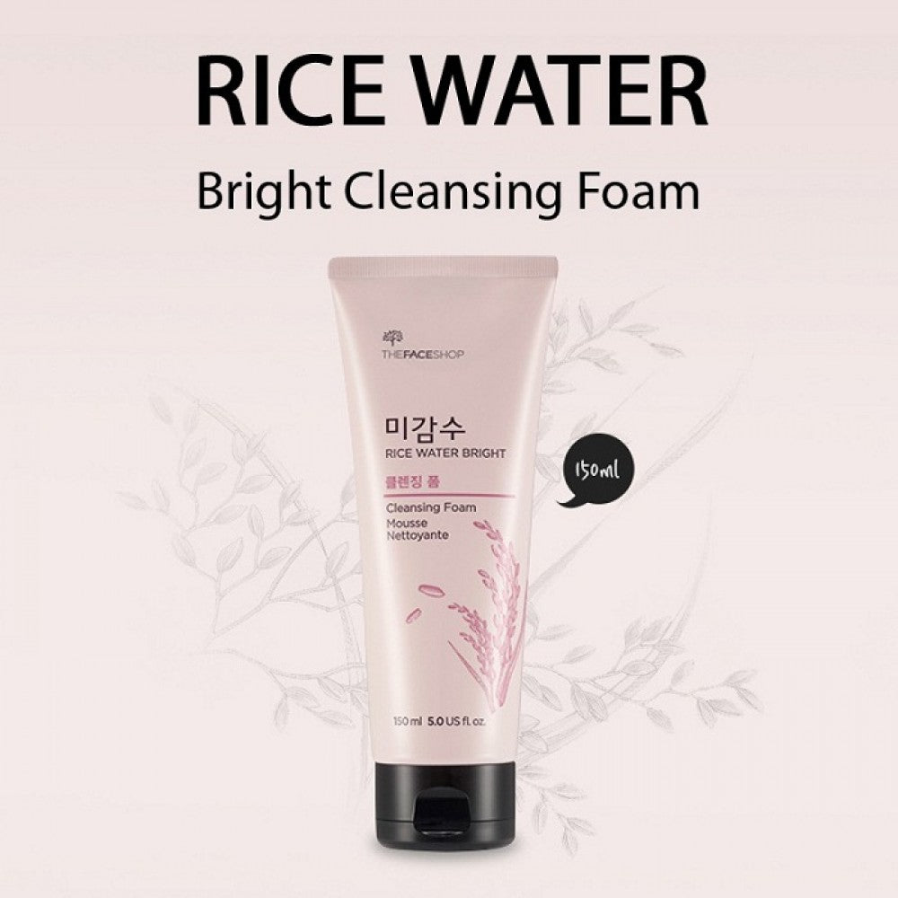 The Face Shop Rice Water Bright Foaming Cleanser 150ml