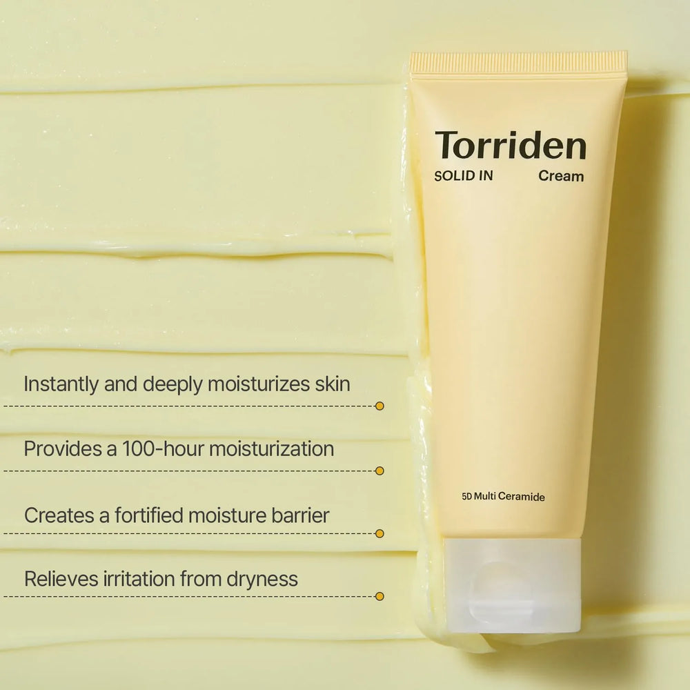 Torriden Solid-In Cream – 5D Ceramide Deep Hydration Moisturizer
