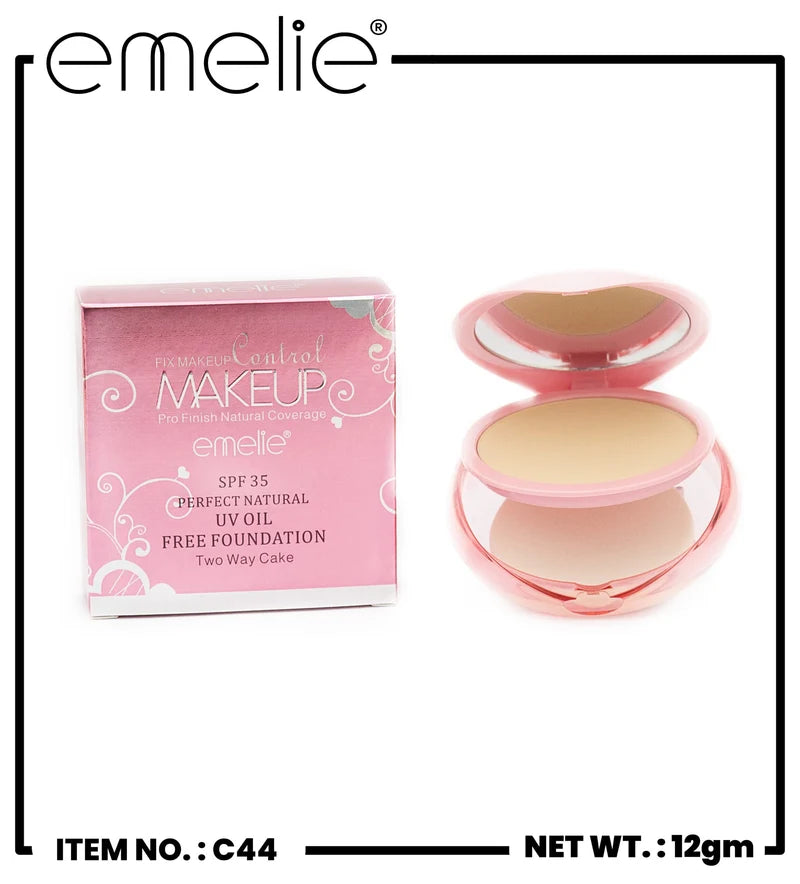 Emelie Two Way Cake Face Powder SPF 35 | Oil-Free Foundation