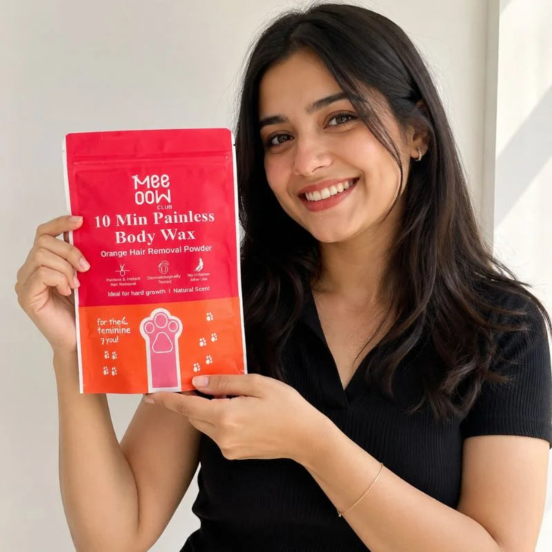 Meeow Club 10 Minute Hair Removal Wax Powder