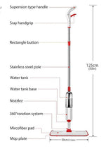 Microfiber Spray Mop for Hardwood Floor Cleaning
