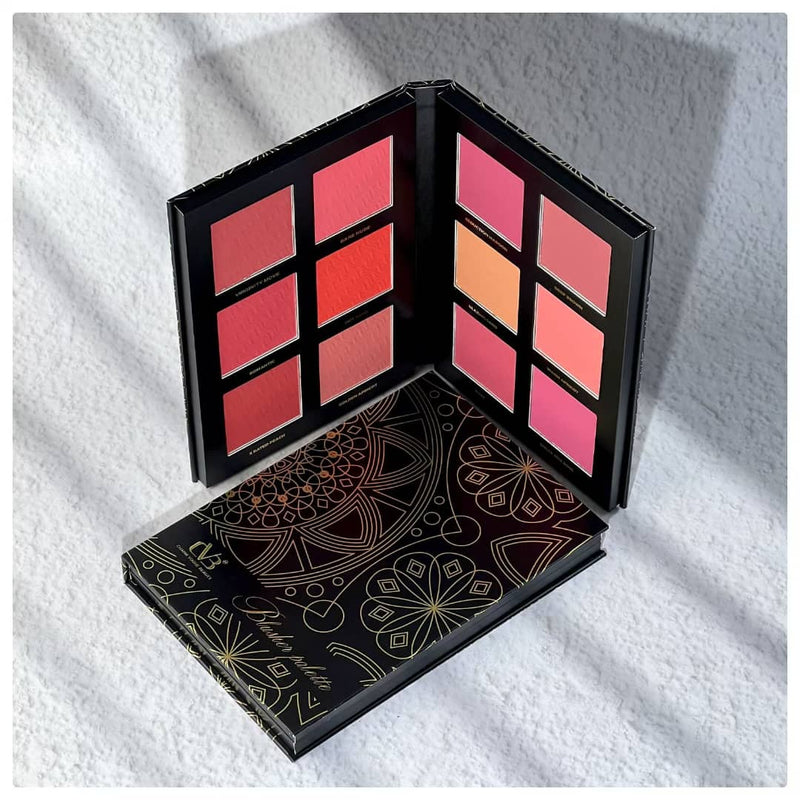 CVB Blusher Palette 12 Shades – All Skin Tones C226