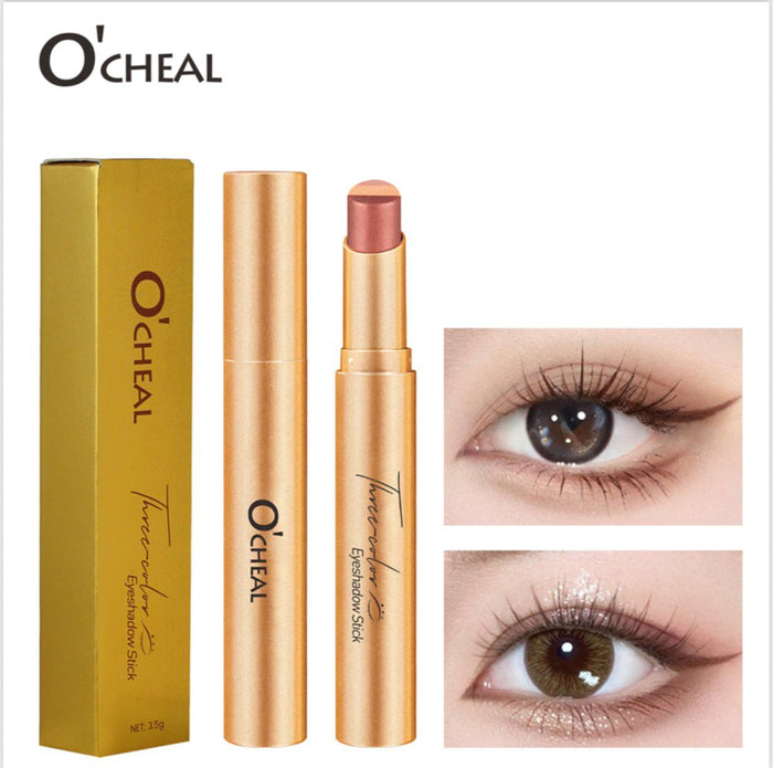 O'CHEAL Three-Color Gradient Eyeshadow Stick