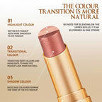 O'CHEAL Three-Color Gradient Eyeshadow Stick