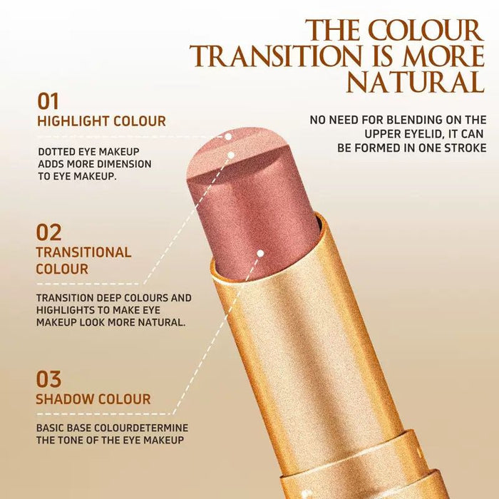 O'CHEAL Three-Color Gradient Eyeshadow Stick
