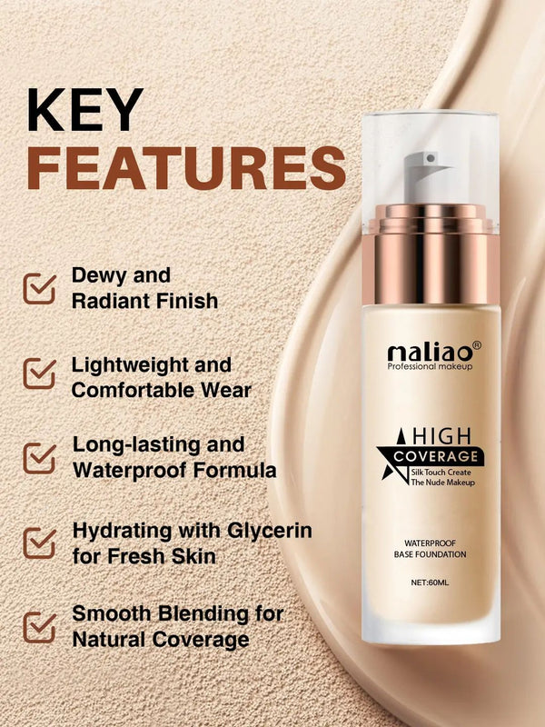 Maliao High Coverage Waterproof Foundation Pro
