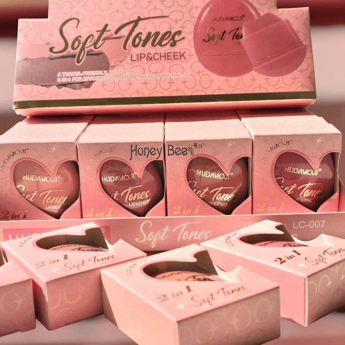 Hudamoji Soft Tones 2-in-1 Lip & Cheek Tint