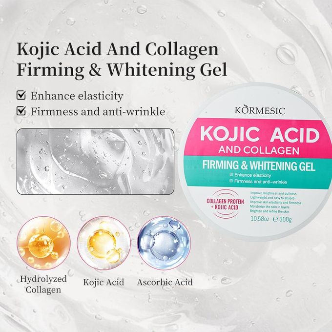 KORMESIC Kojic Acid Deal Set – Hand Cream, Whitening Cream & Whitening Gel