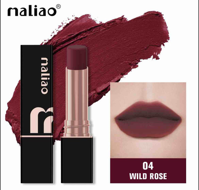 Maliao Super Non-Transfer Lipstick – Long-Lasting -Matte Finish.