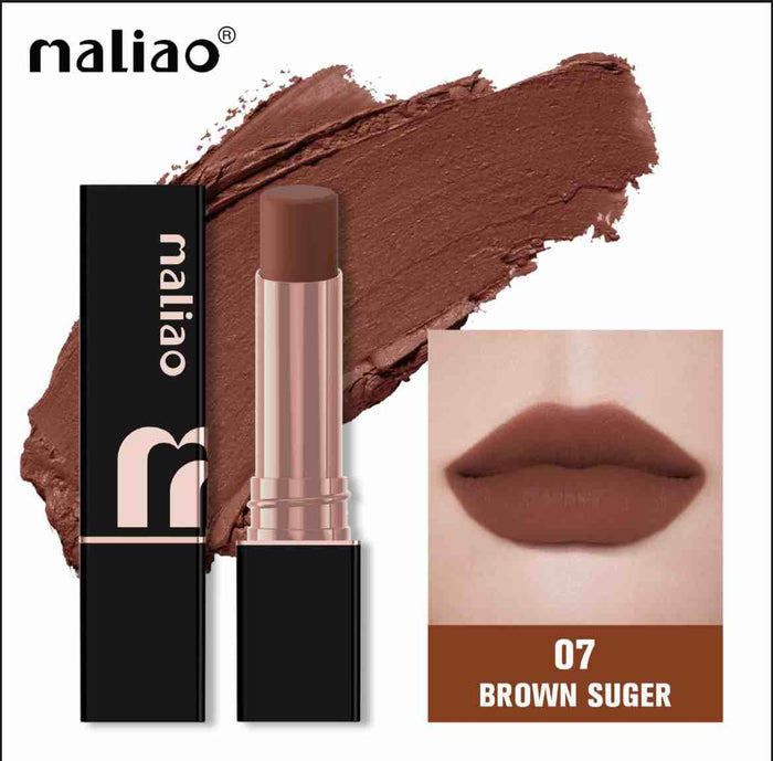 Maliao Super Non-Transfer Lipstick – Long-Lasting -Matte Finish.