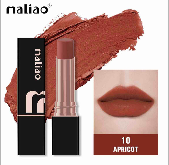 Maliao Super Non-Transfer Lipstick – Long-Lasting -Matte Finish.