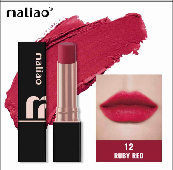 Maliao Super Non-Transfer Lipstick – Long-Lasting -Matte Finish.