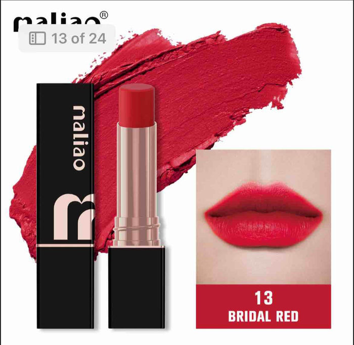 Maliao Super Non-Transfer Lipstick – Long-Lasting -Matte Finish.