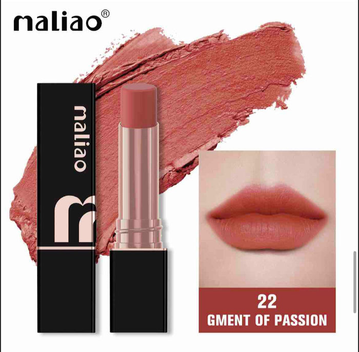 Maliao Super Non-Transfer Lipstick – Long-Lasting -Matte Finish.