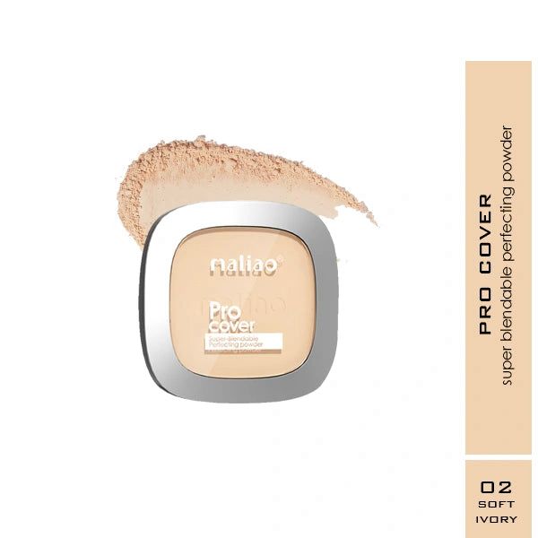 Maliao Pro Cover Super-Blendable Perfecting Powder - Seamless Perfection for Every Skin Tone