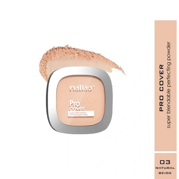 Maliao Pro Cover Super-Blendable Perfecting Powder - Seamless Perfection for Every Skin Tone