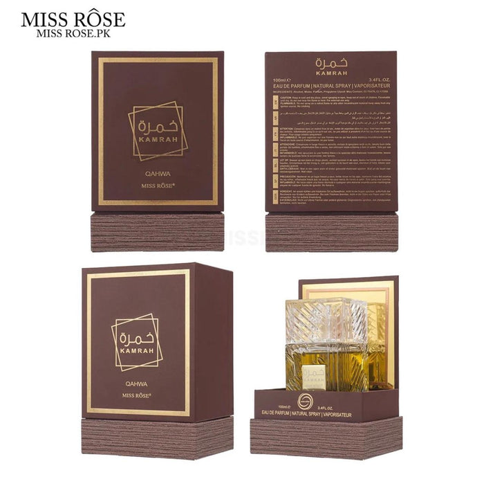 Miss Rose KAMRAH Perfume – Long-Lasting Luxury Fragrance 01