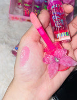KS-ONE Glitter Flip Lip Oil – Hydrating Butterfly Design Gloss