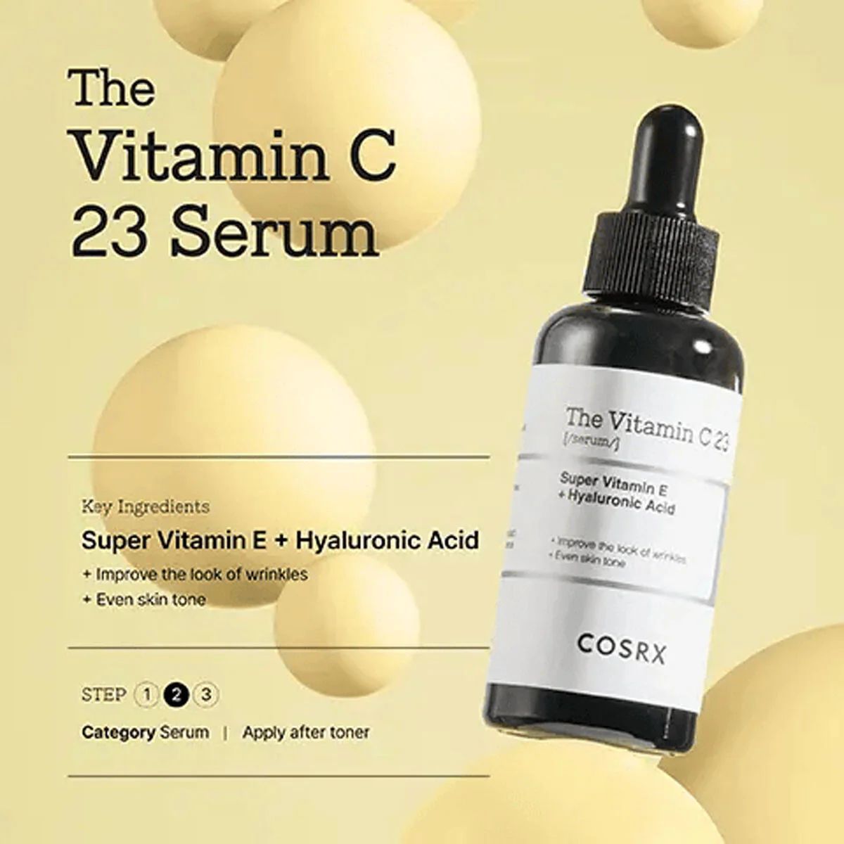 COSRX Pure Vitamin C 23% Serum – Brightening Korean Skincare