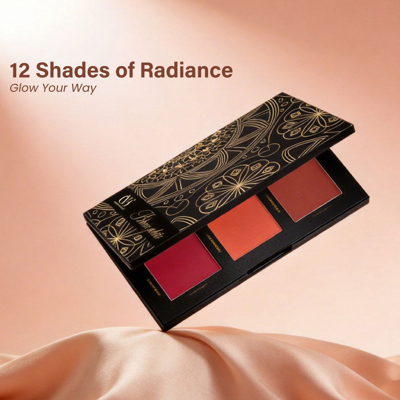 CVB Blusher Palette 12 Shades – All Skin Tones C226