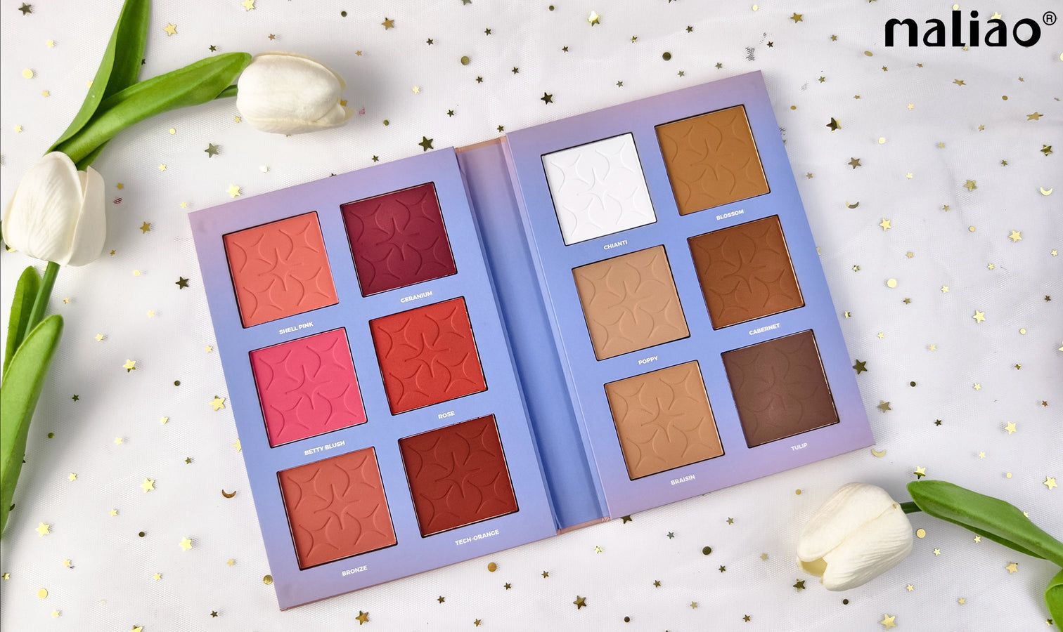 Maliao Touch Blush Palette - Long-Wear, Fade-Proof Formula