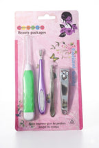 Professional 4-Piece Stainless Steel Manicure Set – Nail Care Kit