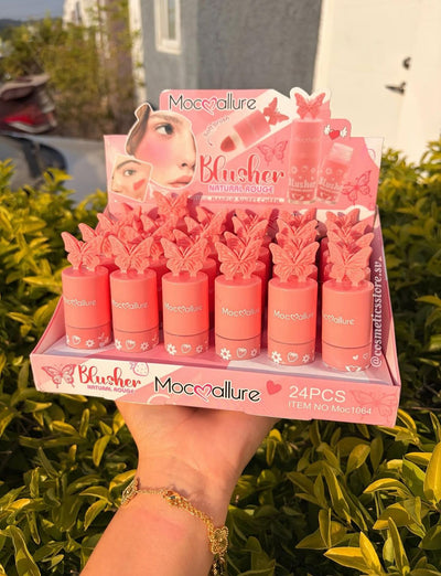 Mocallure Puff Liquid Blush Set 6 Pcs – Natural Dewy Glow