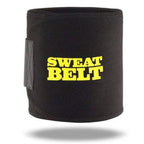 Premium Sweat Waist Trimmer Belt for Men & Women – Adjustable Neoprene Sauna Waist Trainer for Belly Fat Burning, Tummy Slimming & Workout Support (Black)