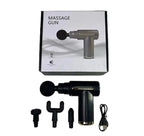 4-in-1 Portable Muscle Massage Gun – Deep Tissue Pain Relief