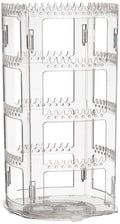 360° Rotating Acrylic Jewelry Organizer – 4-Tier Display Stand