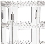 360° Rotating Acrylic Jewelry Organizer – 4-Tier Display Stand