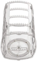 360° Rotating Acrylic Jewelry Organizer – 4-Tier Display Stand