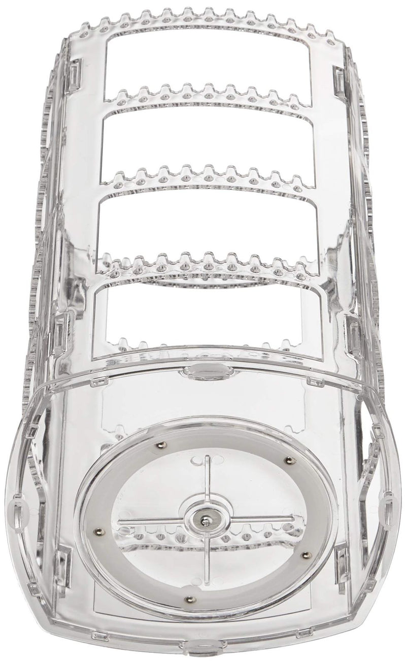 360° Rotating Acrylic Jewelry Organizer – 4-Tier Display Stand