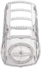 360° Rotating Acrylic Jewelry Organizer – 4-Tier Display Stand