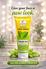 Woomin Face Wash Combo – Salicylic, Vitamin C, Gluta & Rice