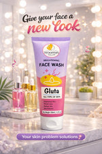 Woomin Face Wash Combo – Salicylic, Vitamin C, Gluta & Rice